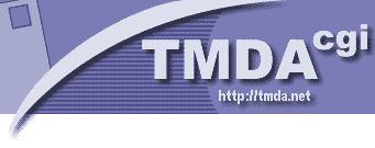 TMDA (http://tmda.net) CGI Interface